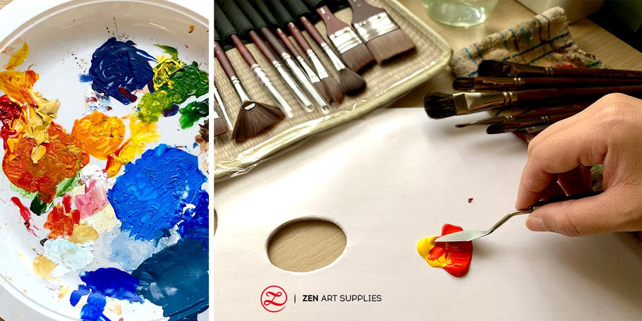 7 Types of Paint for Art – ZenARTSupplies