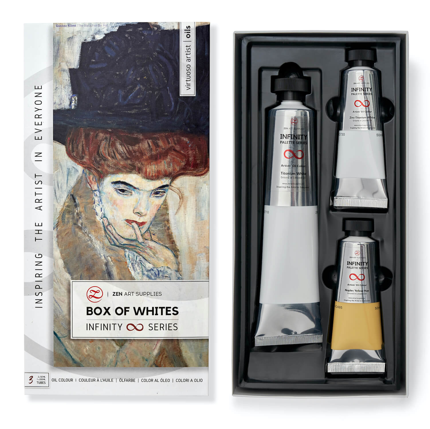 Essential Palette Oil Paint Set - 8 (1.69 fl oz) Tubes – ZenARTSupplies –  ZenARTSupplies
