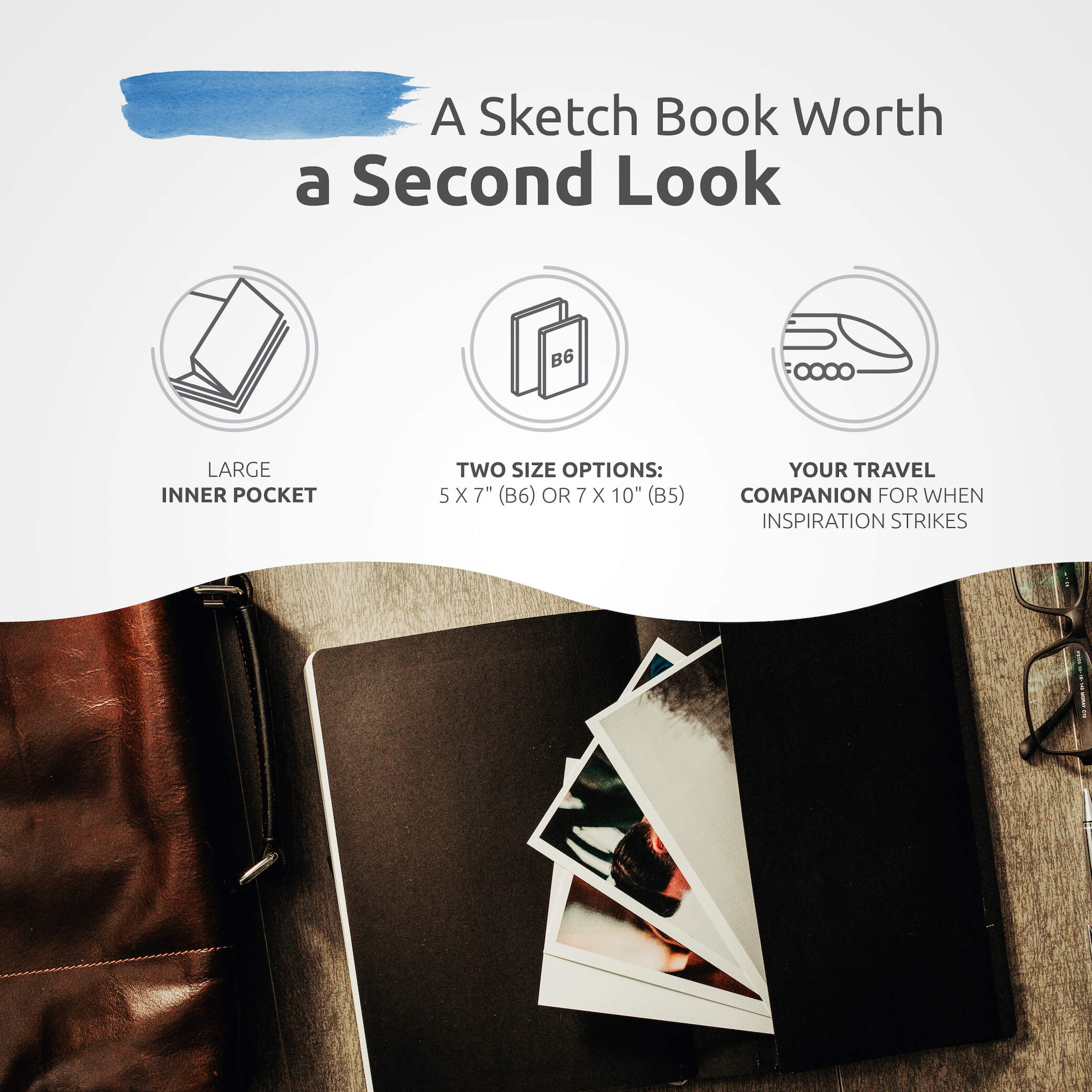 Sketch Books. Ink Vector & Photo (Free Trial)