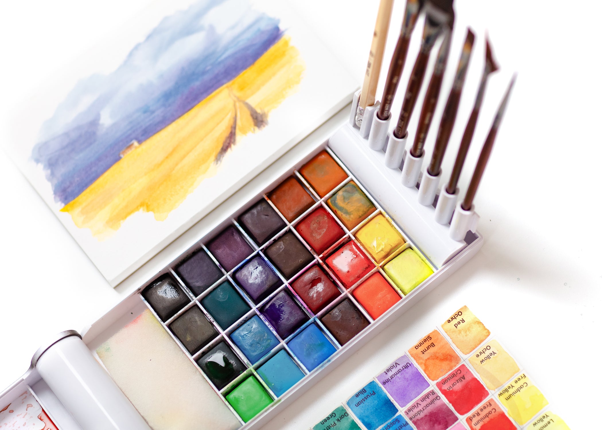 Watercolor Paint Sets For Home & Travel - Watercolor Paints Inspiring  Creativity Everywhere – ZenARTSupplies